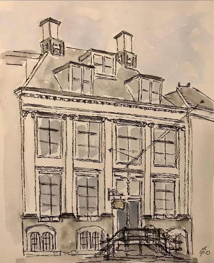 Logies Aan De Dam Hotel Middelburg Bagian luar foto
